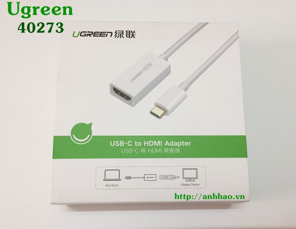 Cáp chuyển đổi USB-C sang HDMI Ugreen 40273